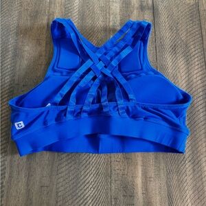 Royal blue CHESTEE sports bra